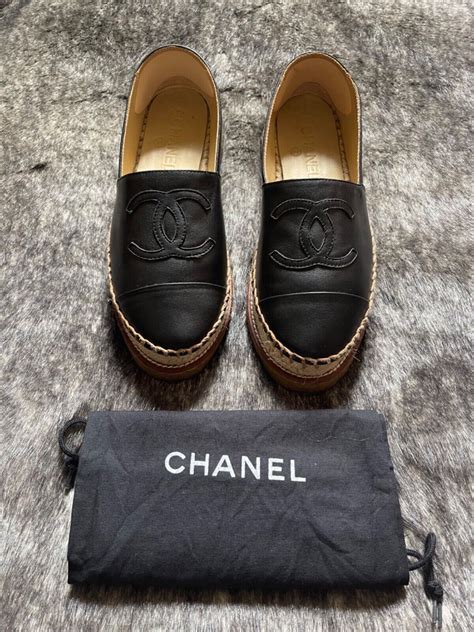 authentic Chanel espadrilles